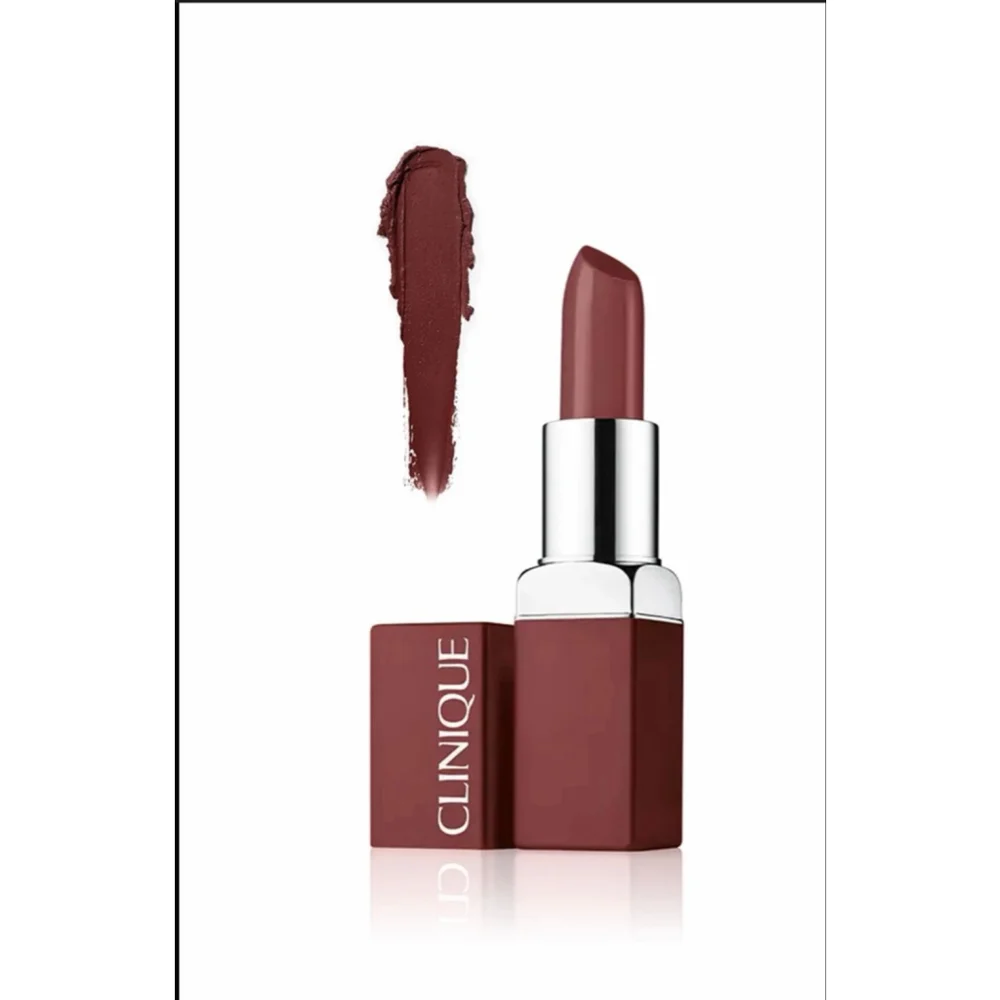 New Clinique Even Better Pop Lipstick Sable • Brand New Full Size Beauty